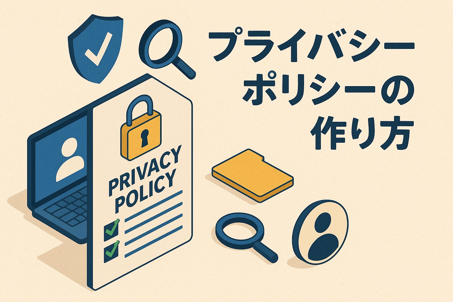 プライバシーポリシーの作り方